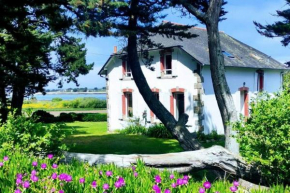 Maison de charme vue mer, plage à 2mn, Keryvet